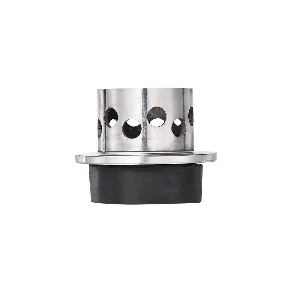2" x 2" Perforated Casting Flask Vacuum Casting Wall Flanged with Base