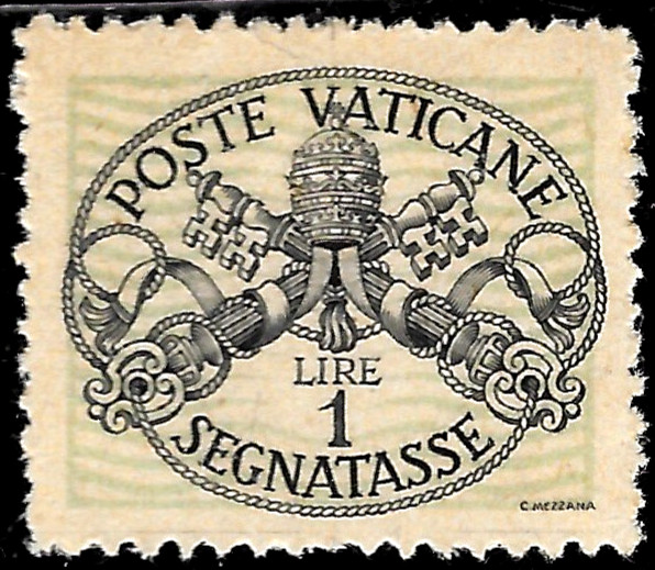 VATICAN 1946 🔥POSTAGE DUE🔥MNH** OG VF