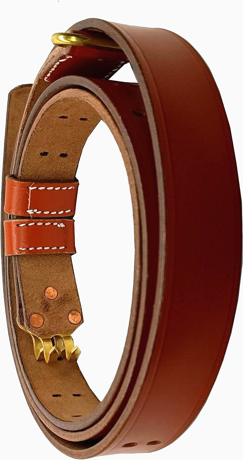 M1907 Leather Sling M1 Garand 1903 US Genuine Military brass marked