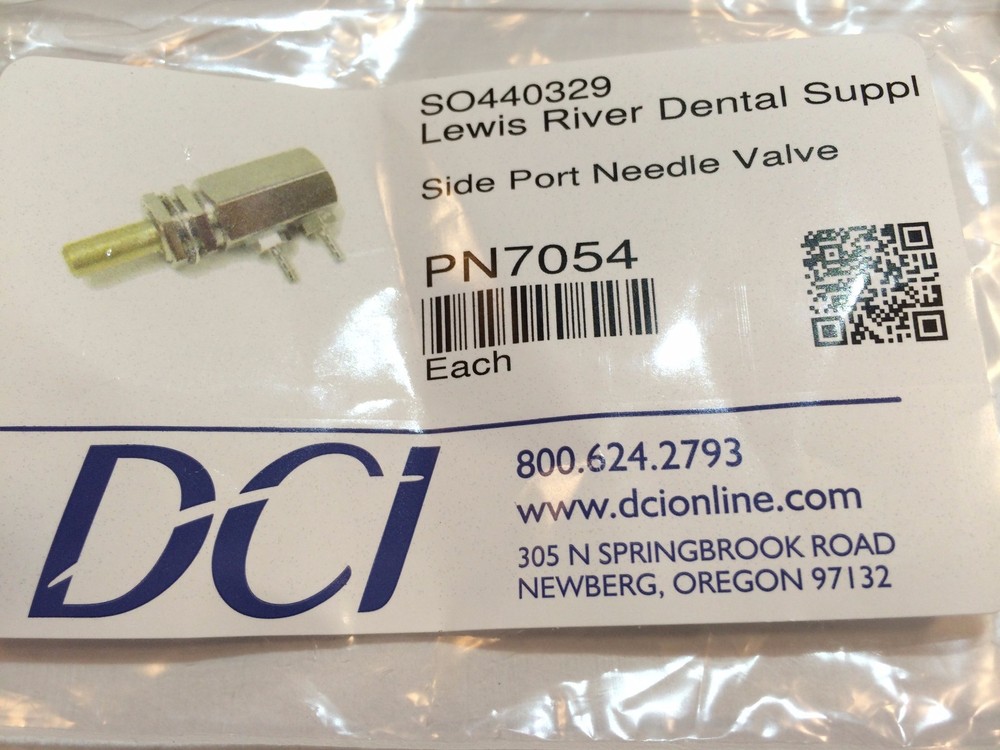 Dci Side Port Needle Valve DCI 7054