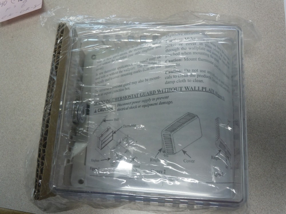 Tempro TP01CL Plastic Thermostat Guard - Clear