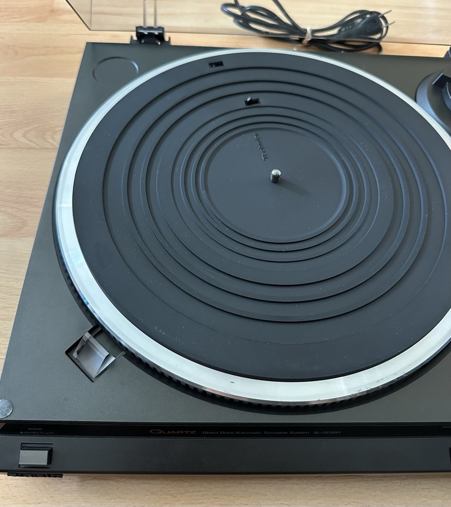 Technics SL-QD33 Fully Automatic Quartz Direct Drive Turntable Serviced Recapped