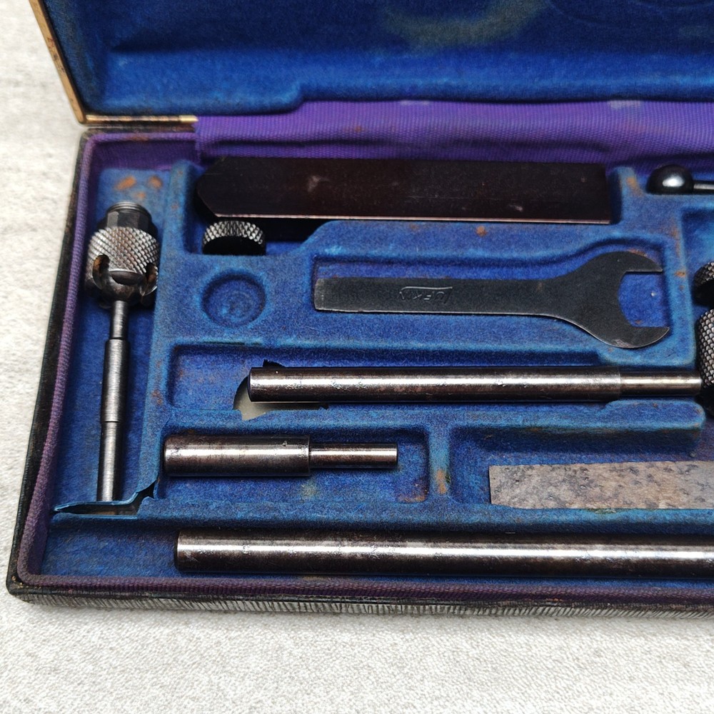 Lufkin 49 Two Way Dial Test Indicator Accessory Set w/ Case, No Indicator