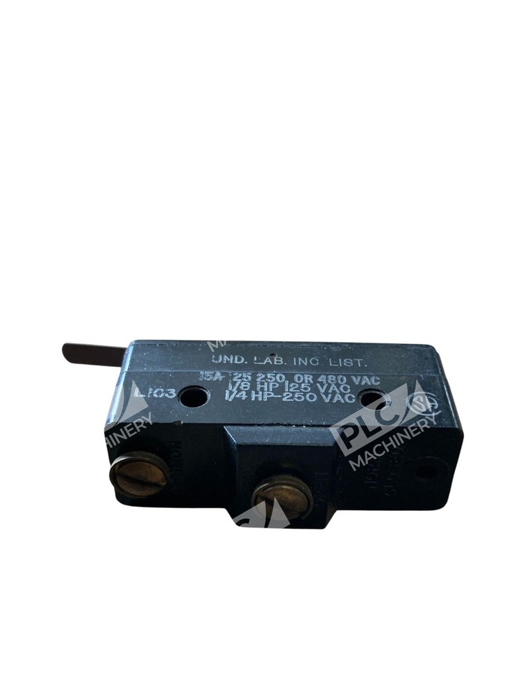 Honeywell MICRO SWITCH G-RL66 Leaf Lever SPDT Basic Micro Switch 15A 480VAC