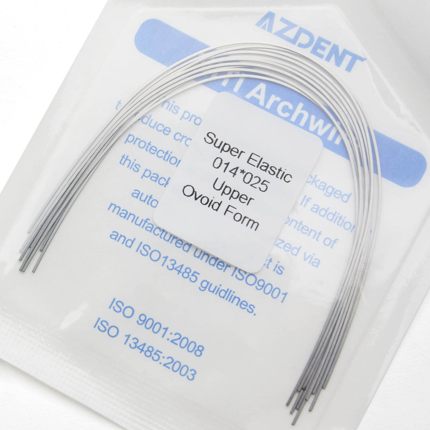 AZDENT Dental Orthodontic Super Elastic Niti Arch Wires Rectangular Ovoid FDA
