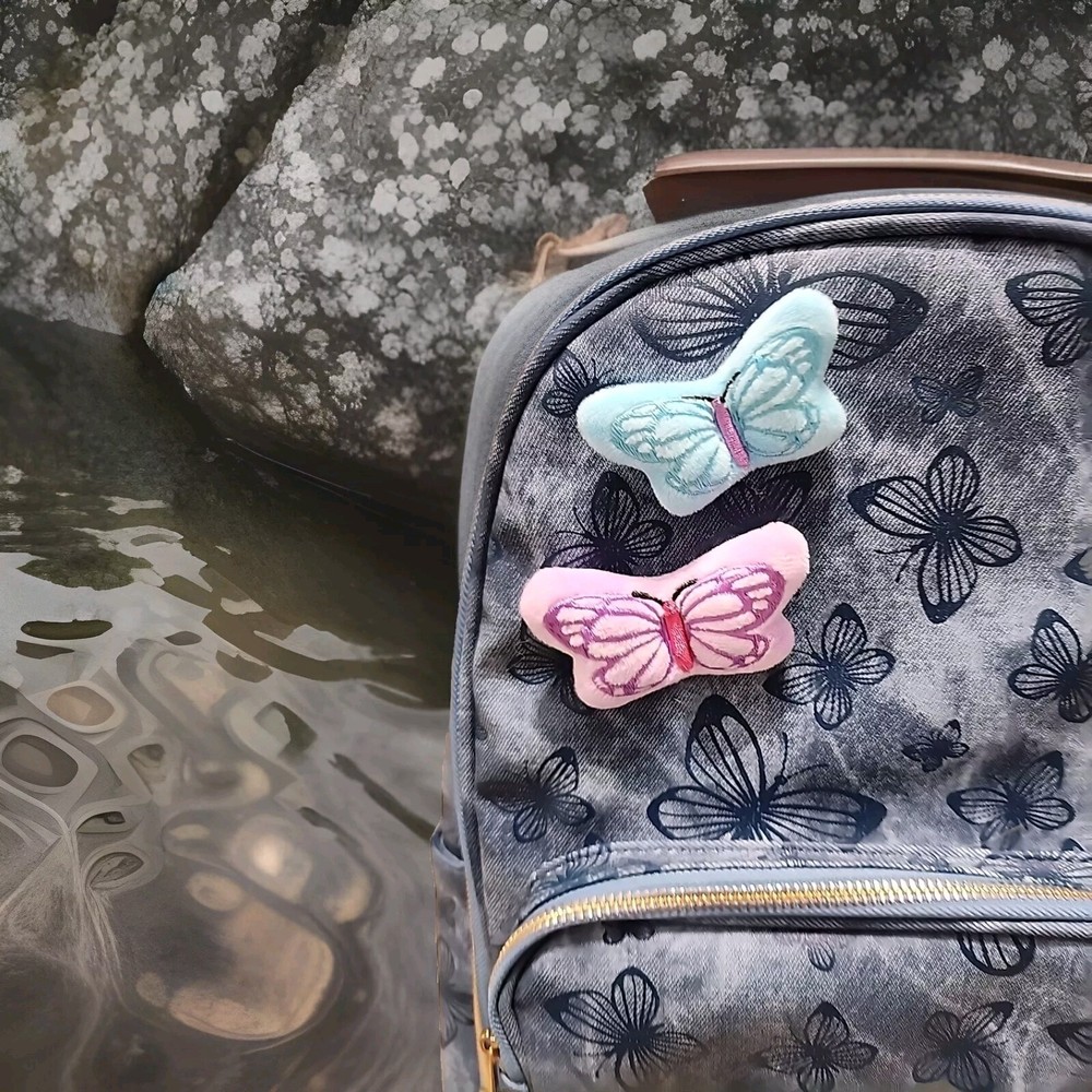 *Danbar Global Scool Daze Butterfly Backpack Mint NWT
