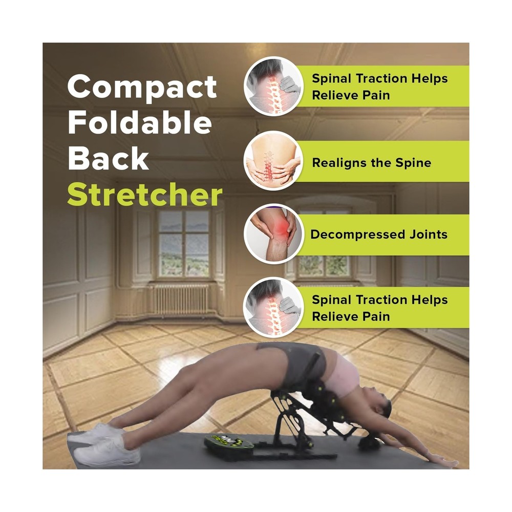 Mini Inversion Table by Mini Stretch, Relieve Back Pain, Re-Align The Spine, ...