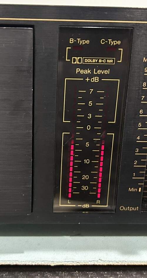 Nakamichi BX LED Level Meter