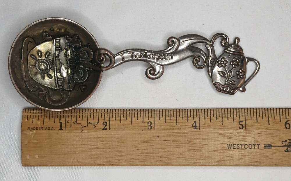 Vintage Two Tone Decorative Tablespoon