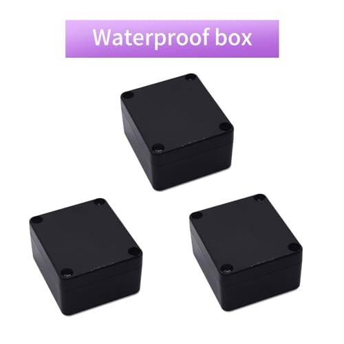 3Pack Plastic Project Box, IP65 Waterproof Junction Box, ABS Electronic Power