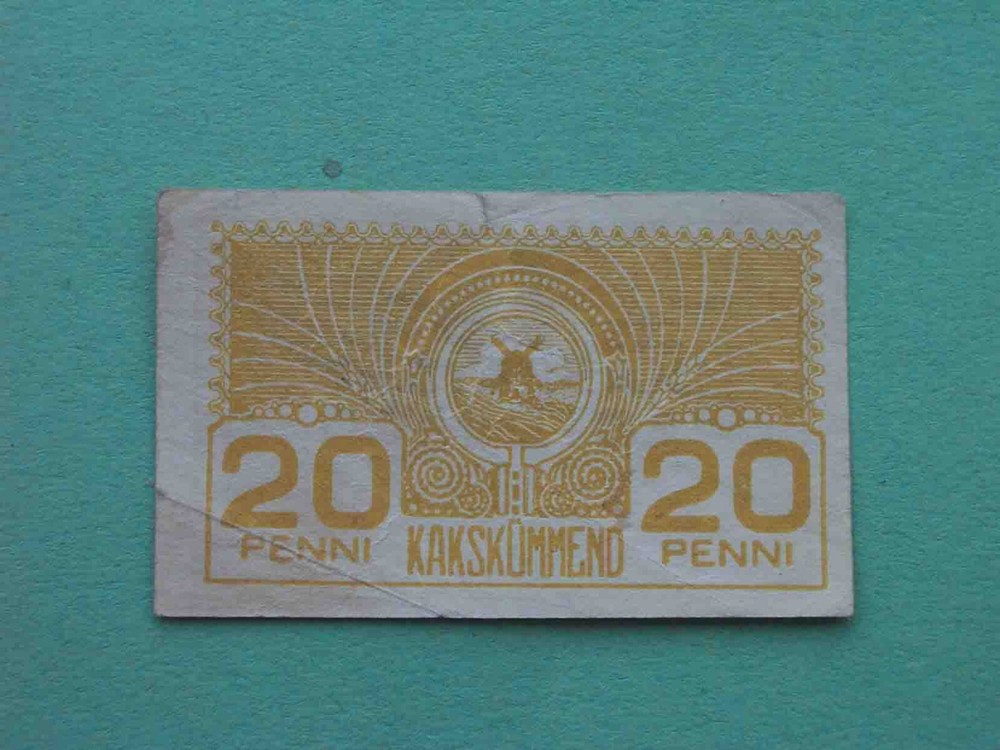 Estonia 1919 20 Penni. Pick-41a