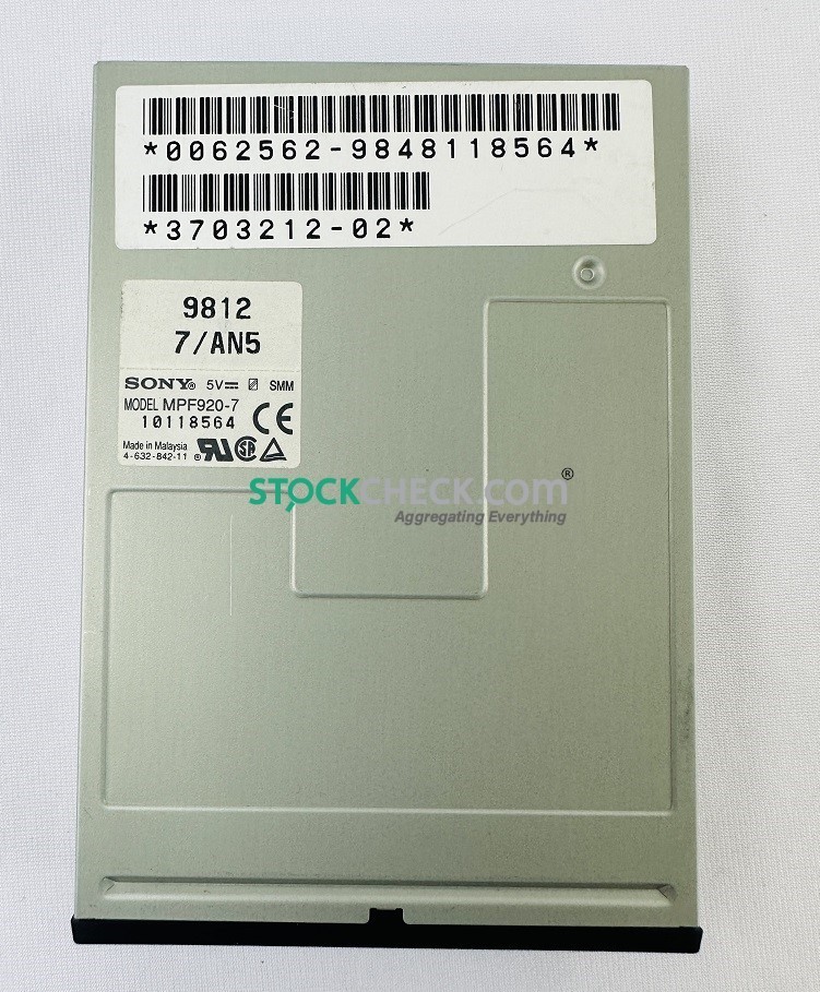 Sony MPF920-7 High-Density 3.5" Floppy Disk Drive