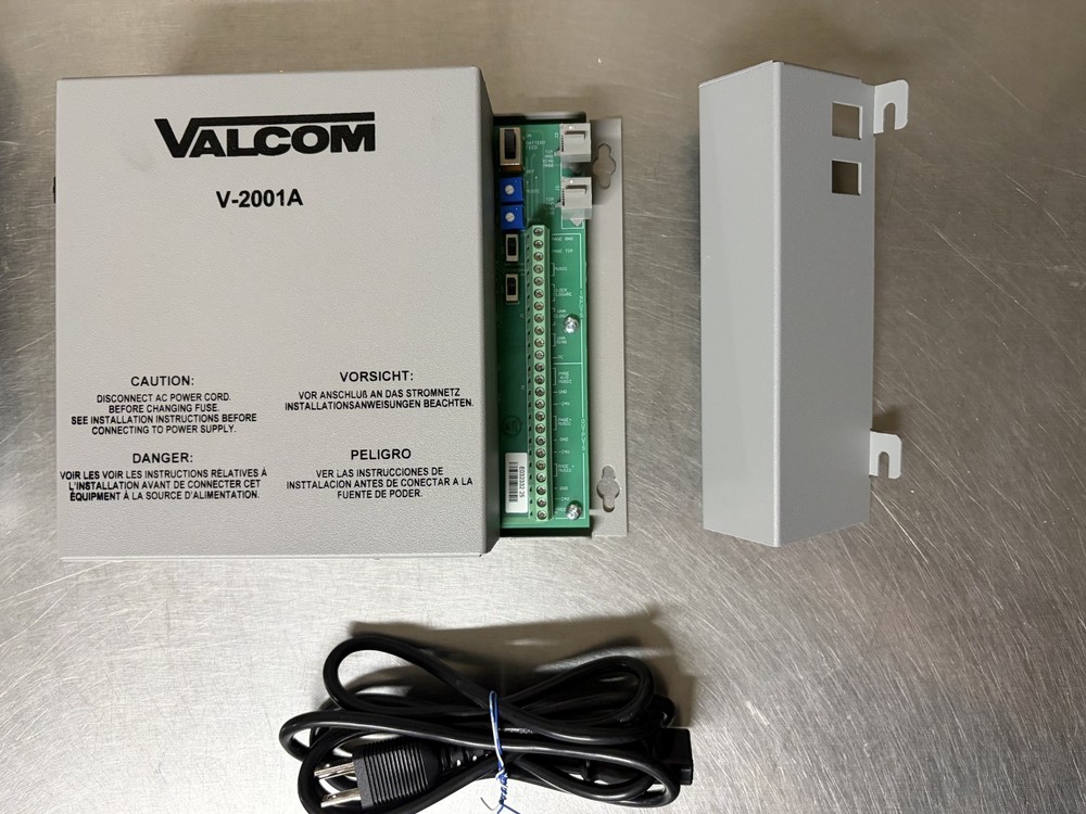 Valcom Int Single Zone Plus Page System V-2001A