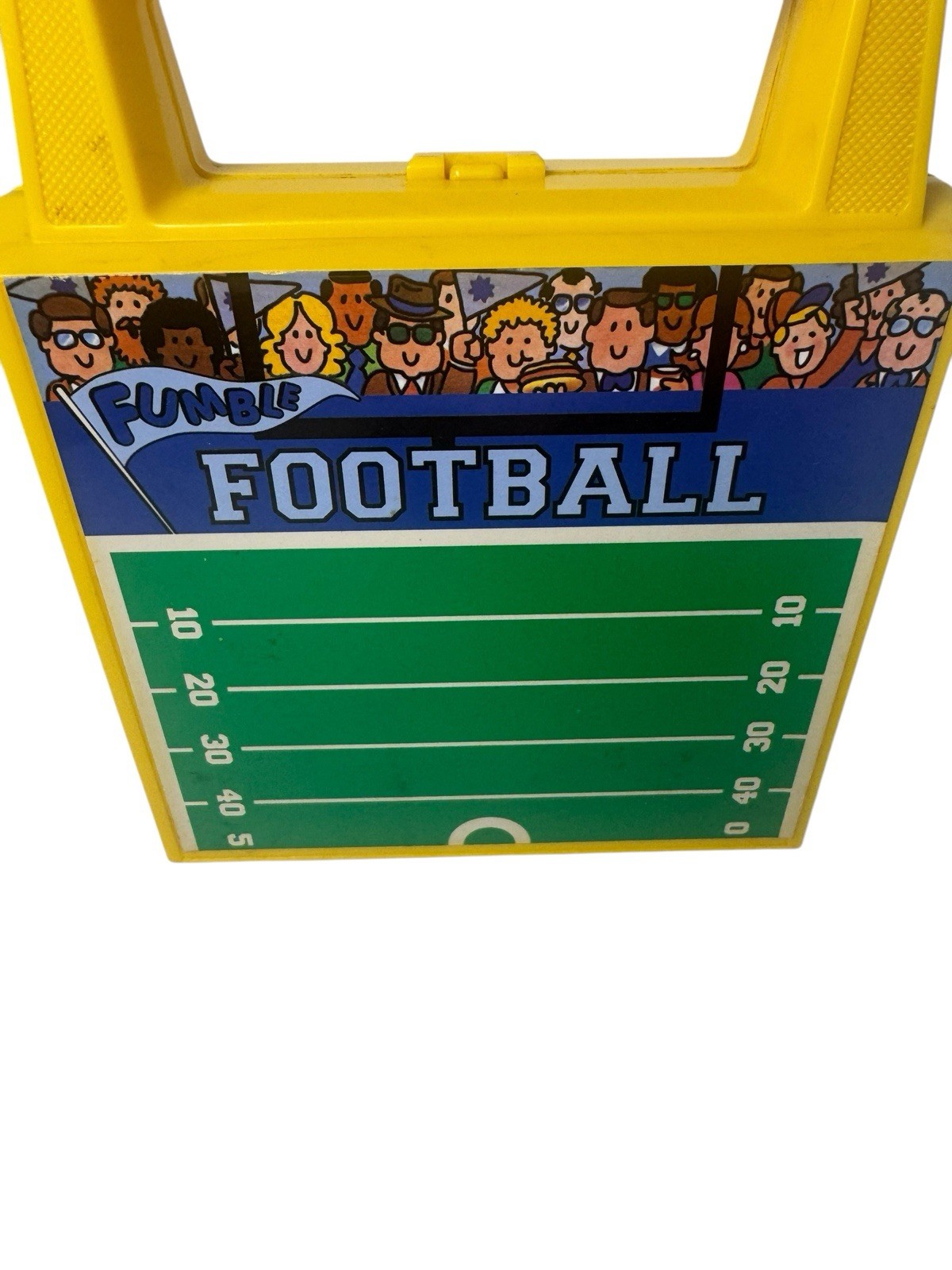Vintage TOMY Funny Football Wind Up Toy Game Case Only- Fast Shipping