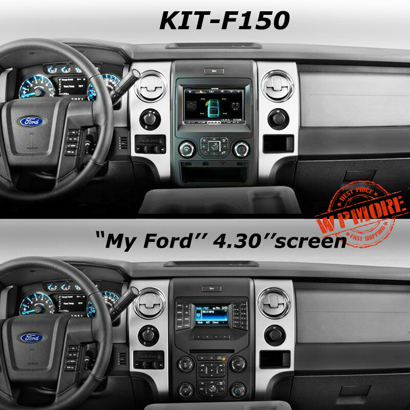 iDatalink Maestro Dash KIT F150 for Ford F150 2013 2014 w.4.3" screen + ADS MRR