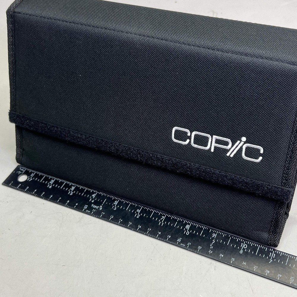 COPIC Empty Marker Wallet - Holds 24 Markers Black