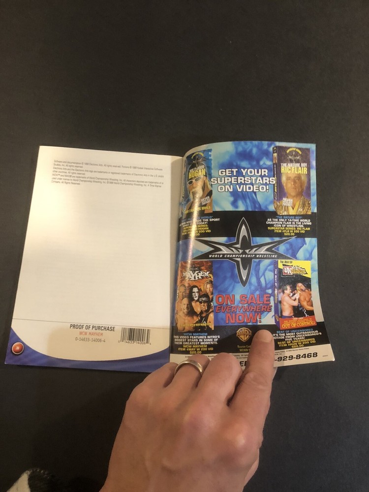wcw mayhem n64 manual