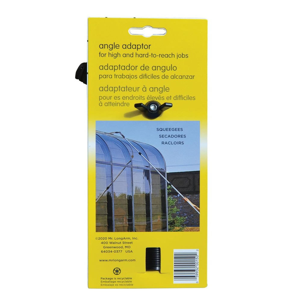 Angle Adaptor for Extension Pole Painting Tool Accessory Durable Handy Attach...