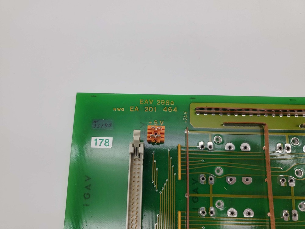 KHS AG EAV 298A Power PC Board Replacement Part EA201464 NOS