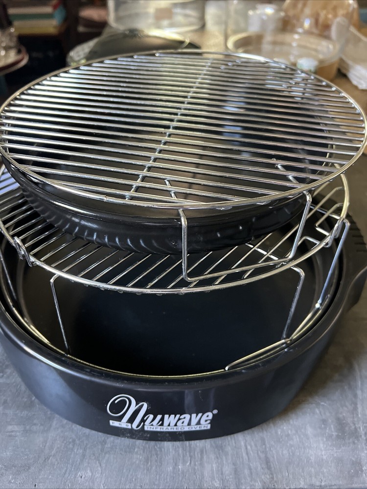 Nuwave 20322 Drip Pan 2 Wire Racks Plus Base Oven Large/Small Replacement OEM