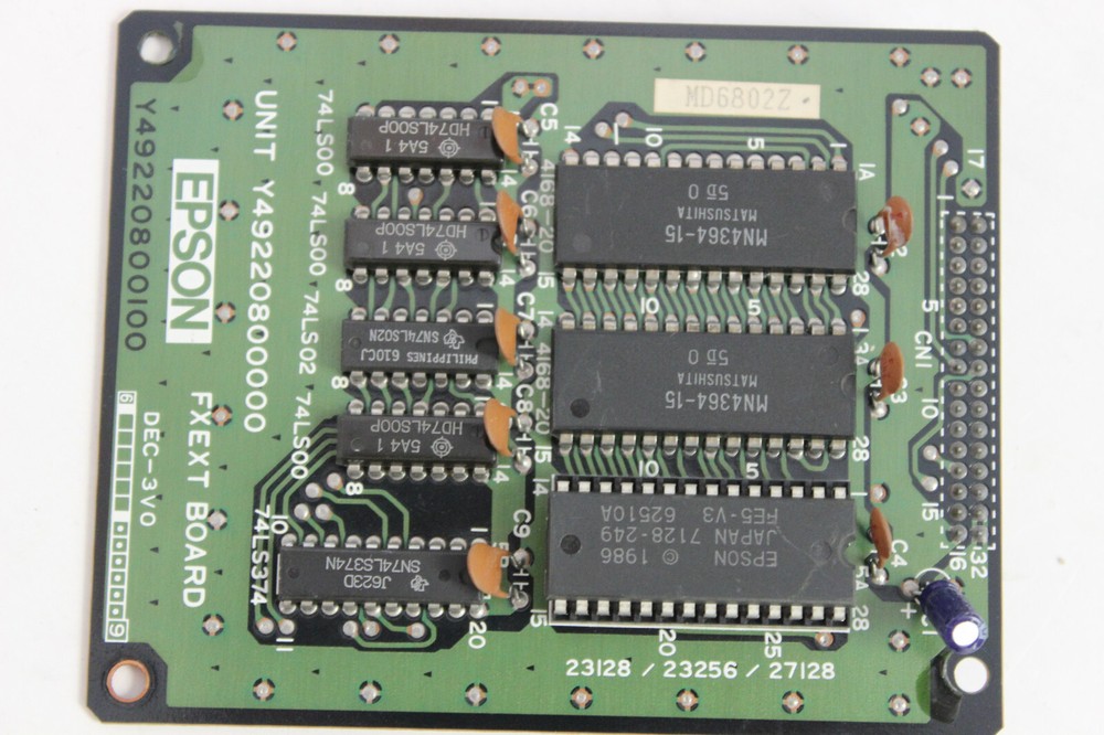 EPSON Y49220800000 FXENT BOARD FX286 FX185 PRINTER