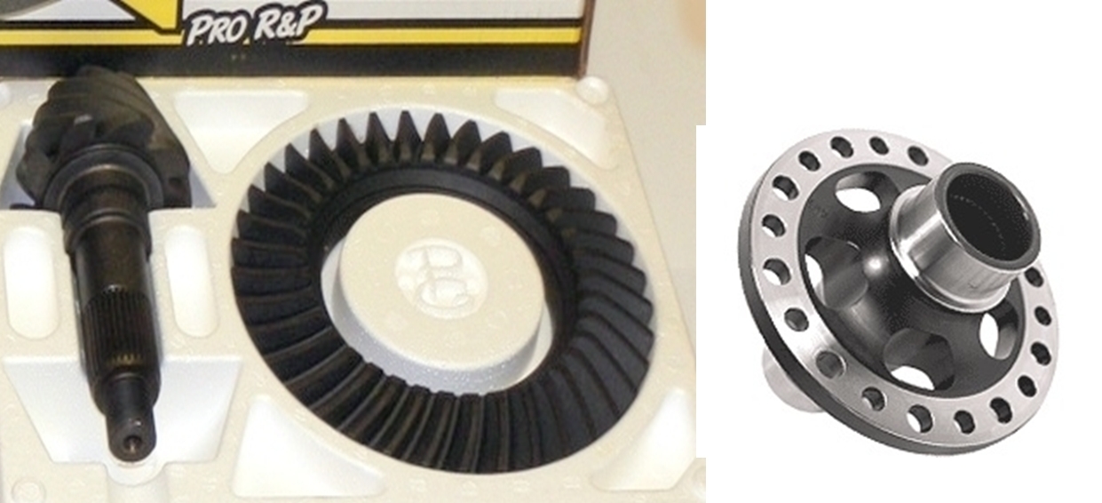 9310 PRO 9.5" Ford  4.29 ratio 35 spline pinion & 40 spline spool Precision Gear