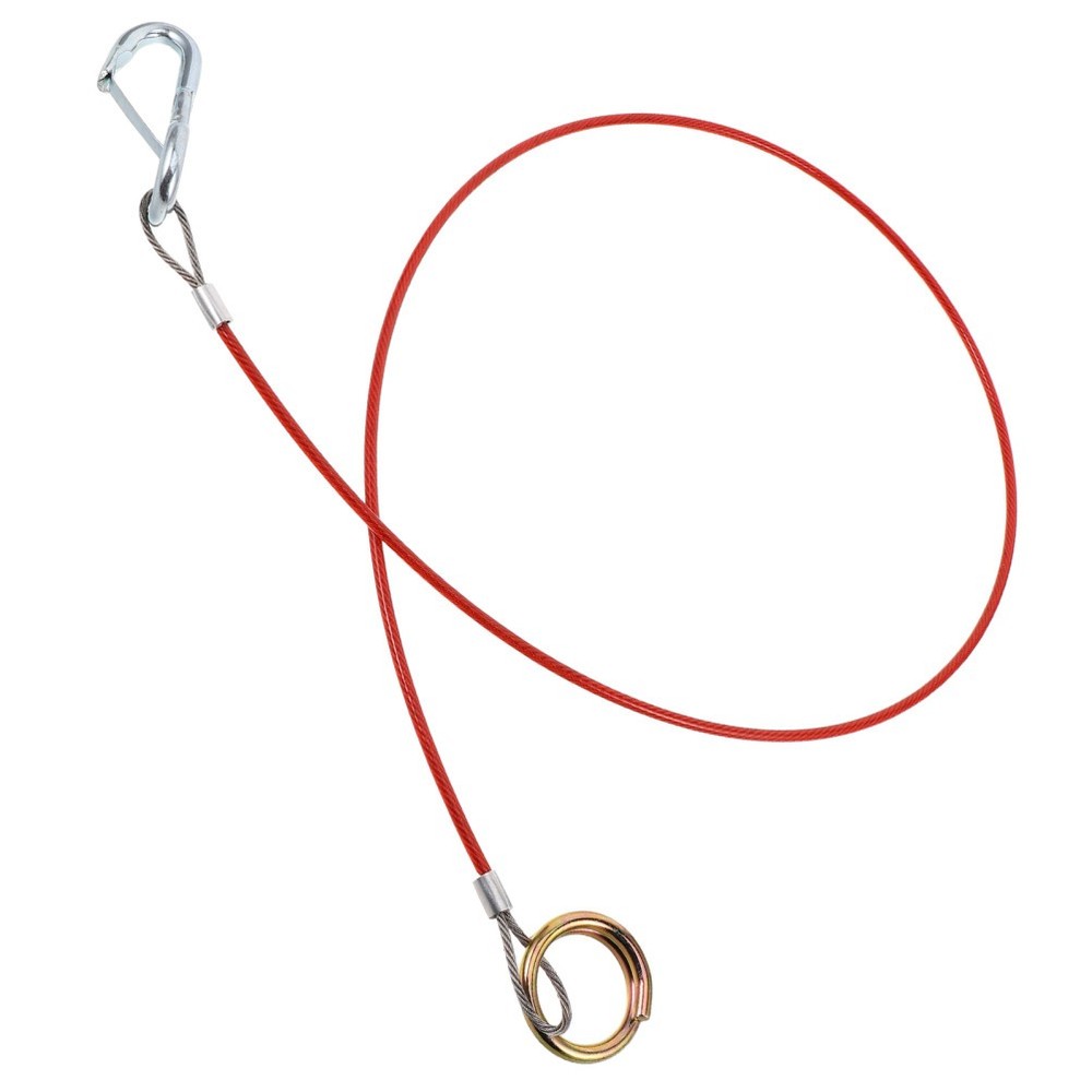 Tow Strap with D Ring Breakaway Box for Trailer Detachable Rope Coiled
