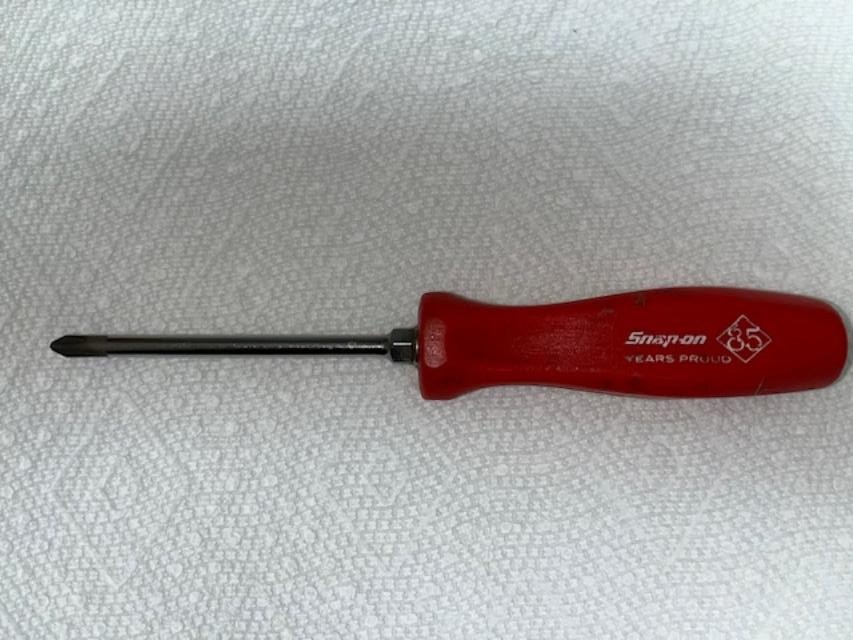 Snap-on 85th Anniversary Phillips Head Screwdriver Orange Handle
