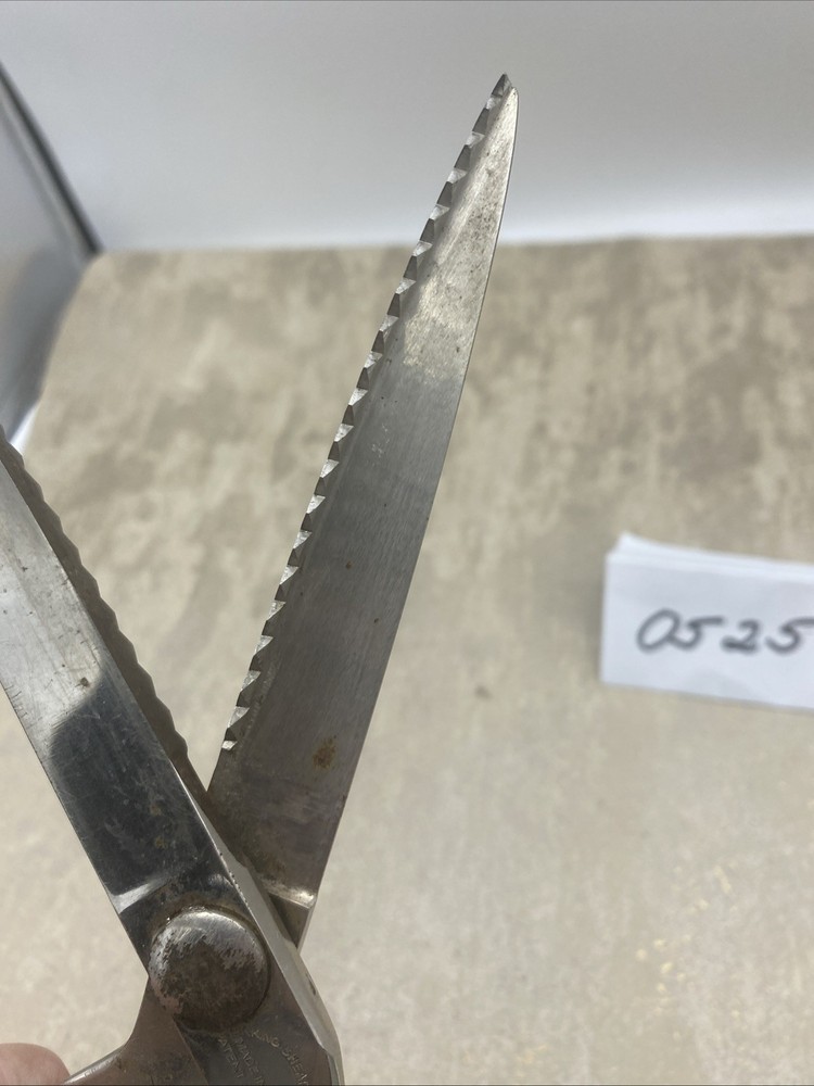 Vintage Pinking Shears Scissors From Pinking Shears Corp USA Sewing 9”