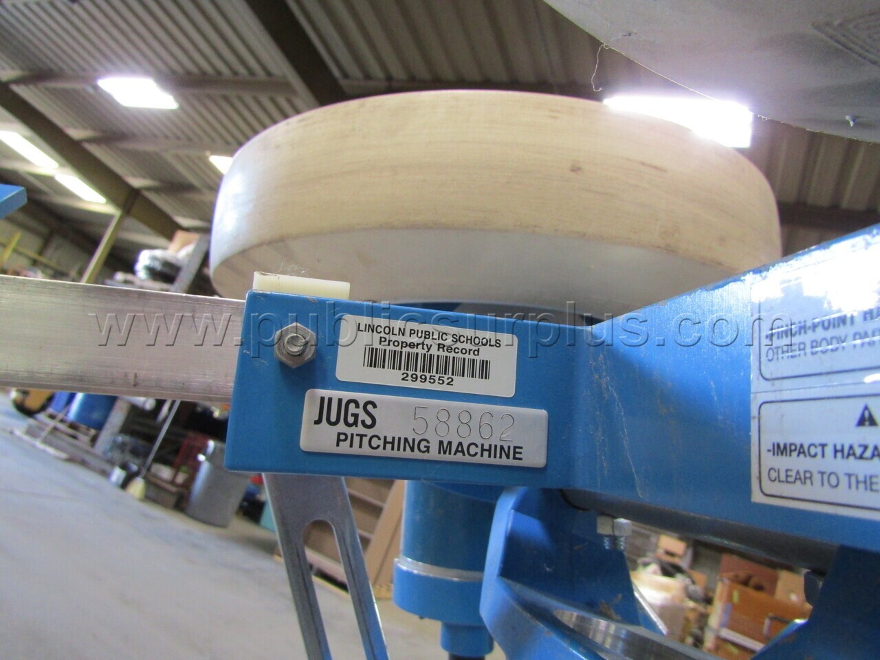 JUGS Football Passing Machine Training Equipment