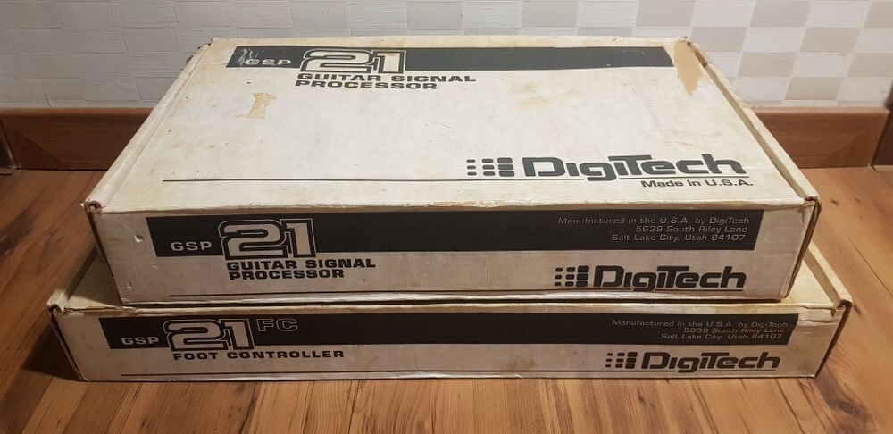 Digitech GSP21 with Foot Controller Full Box