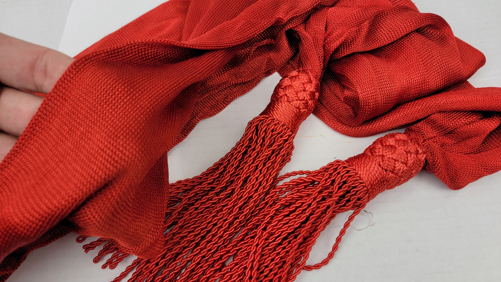 Civil War Silk Military Officer's Sash - Reproduction for Reenactors