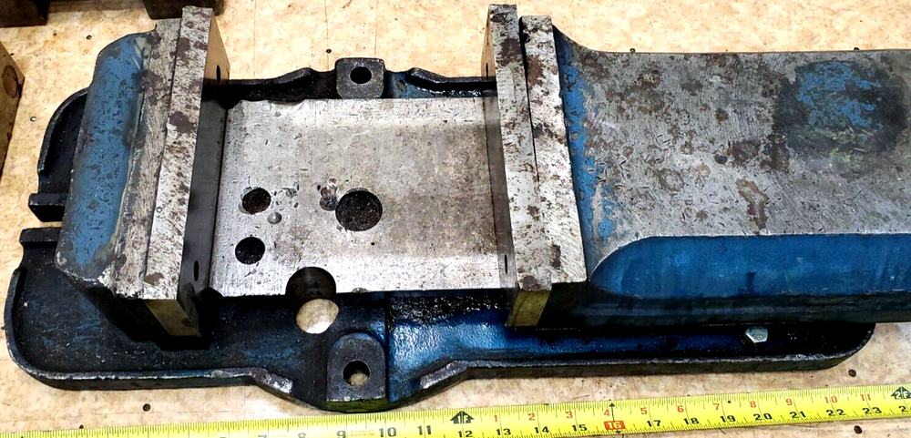 24 Inch machine vise used
