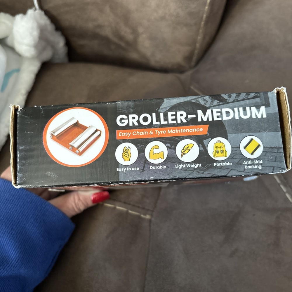 Grand PitStop G Roller - Medium Motorcycle Wheel Rotation & Tire Maintenance
