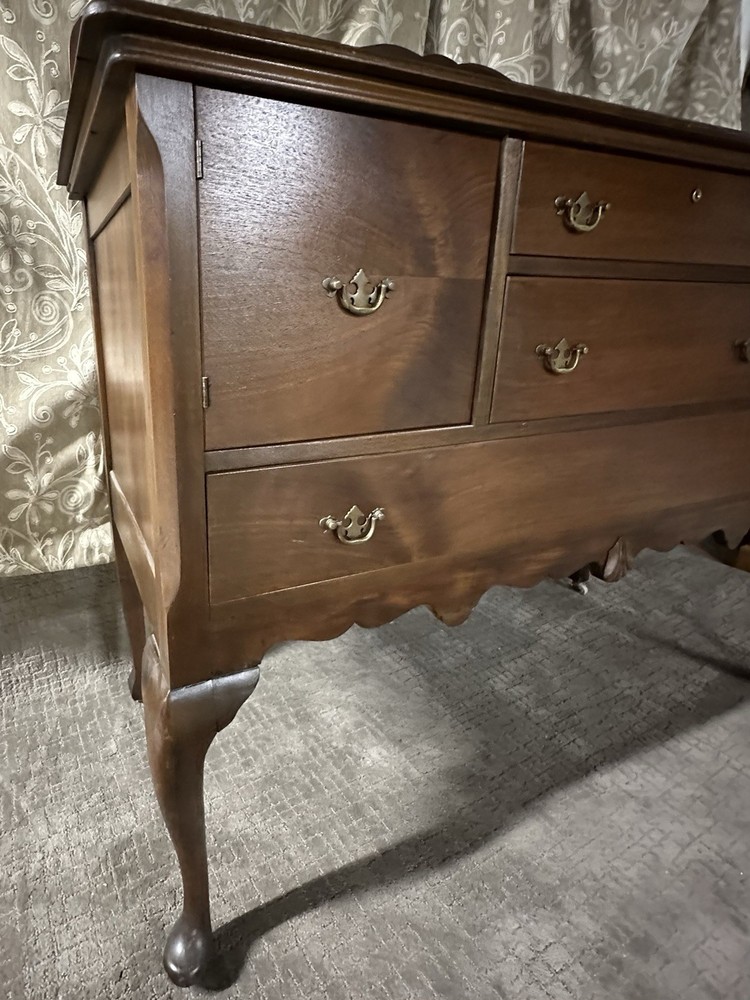Buffet With Beveled Mirror