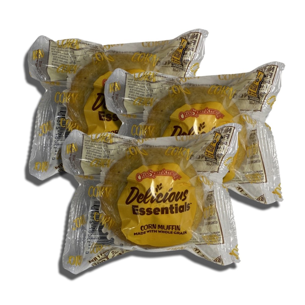 Otis Spunkmeyer Delicious Essentials Individually Wrapped Corn Muffins, 12 Pack