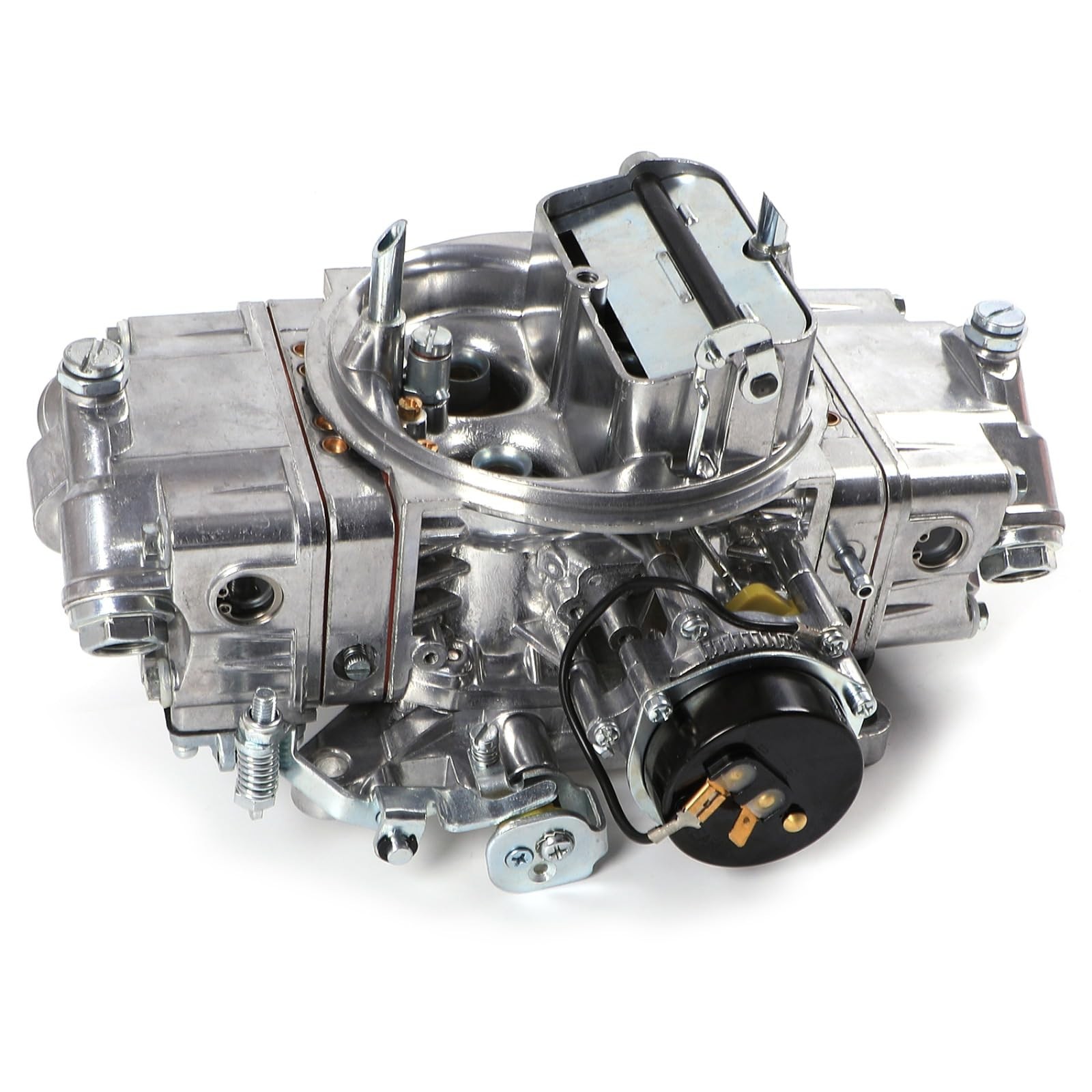 750 CFM 4-Barrel Double Pumper Carburetor Electric Choke Square Bore Flange