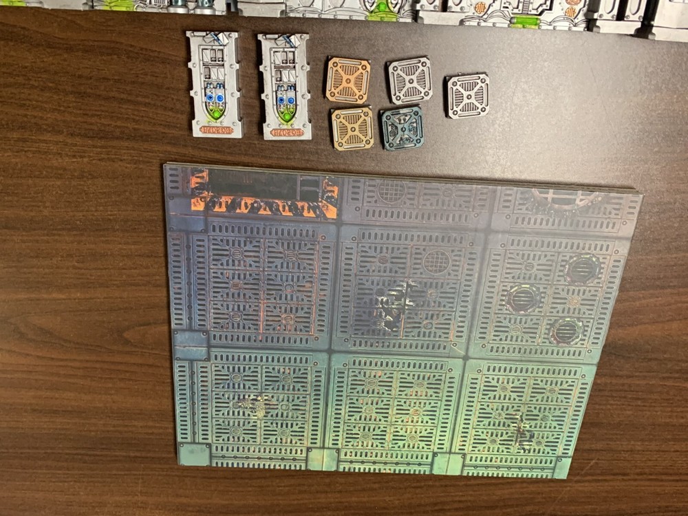 Warhammer 40k Boarding Actions Terrain *PAINTED*