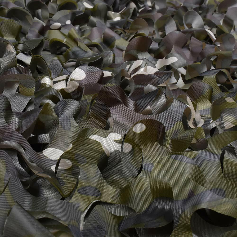 Camouflage Netting Camo Net Woodland Blinds for Military Sunshade Camping Hunter
