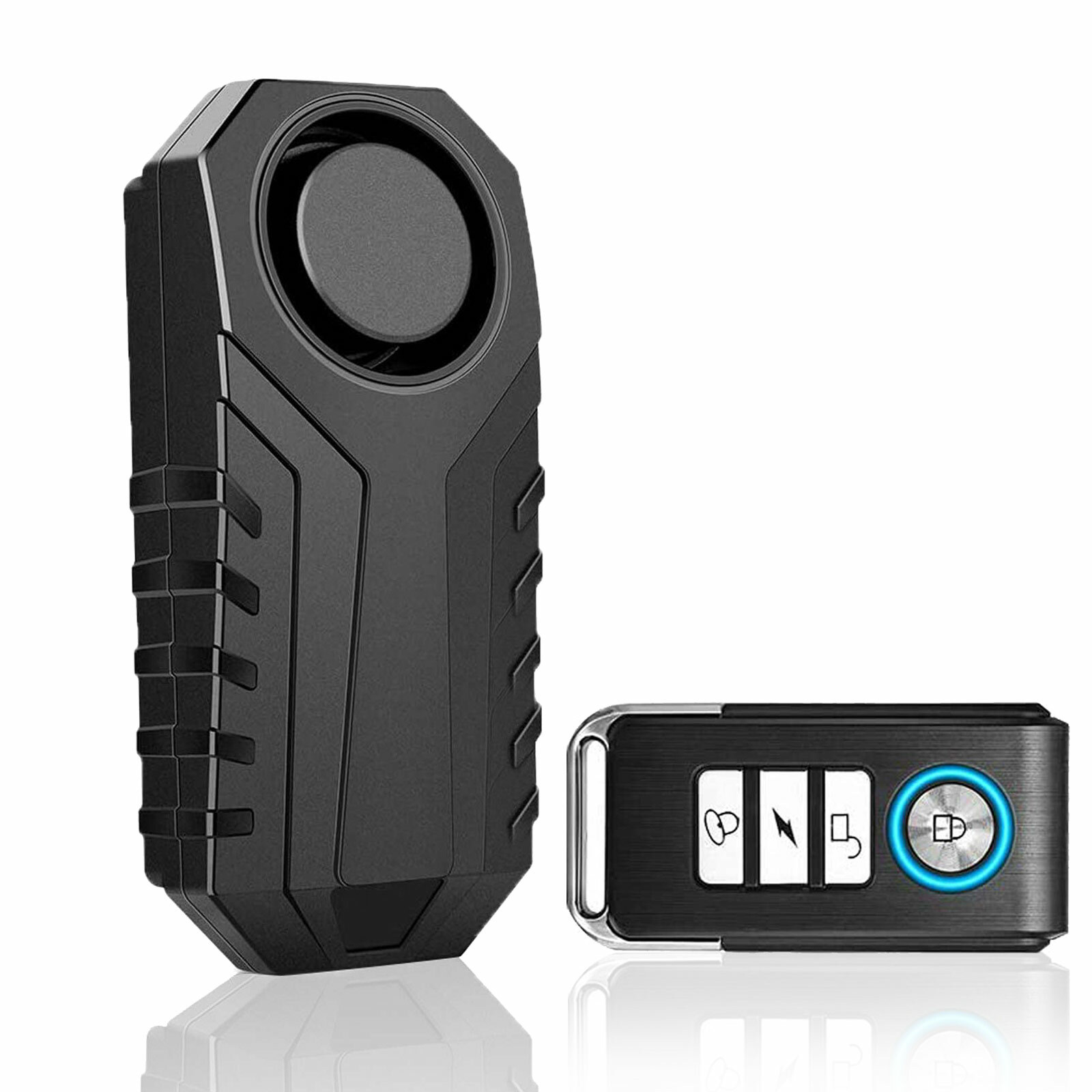 Bike Motorcycle Alarm Wireless Anit-Theft with Remote for Bicycle E-Bike Vehicle