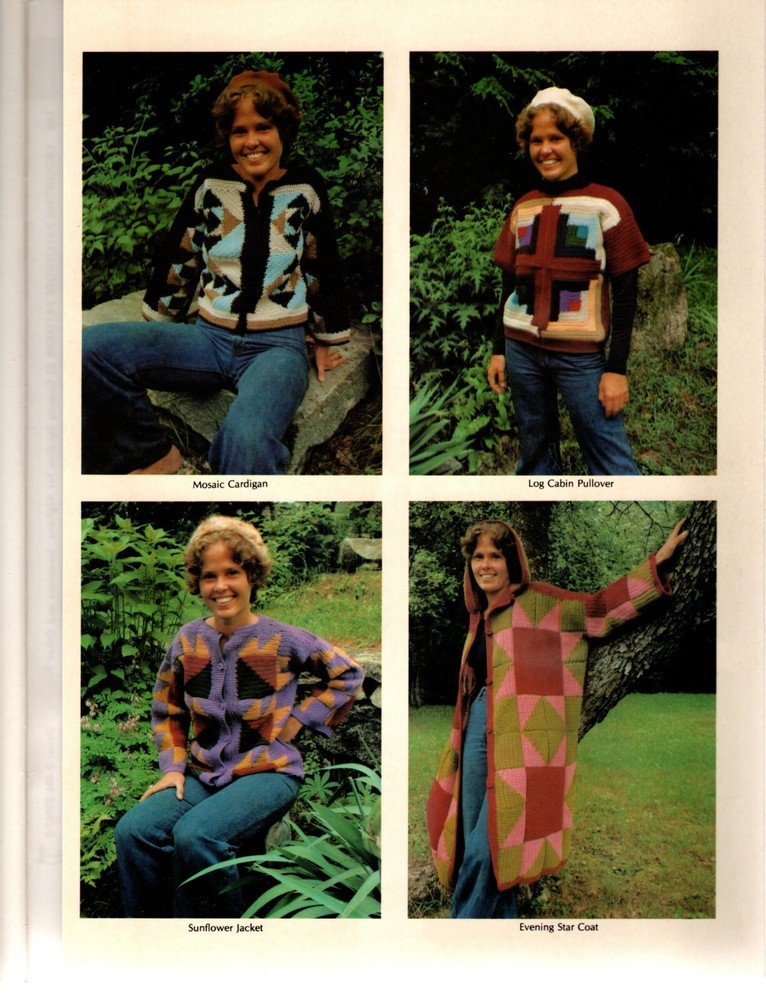 Annette Lep CROCHETING PATCHWORK PATTERNS Afghans+ Crochet Pattern Booklet