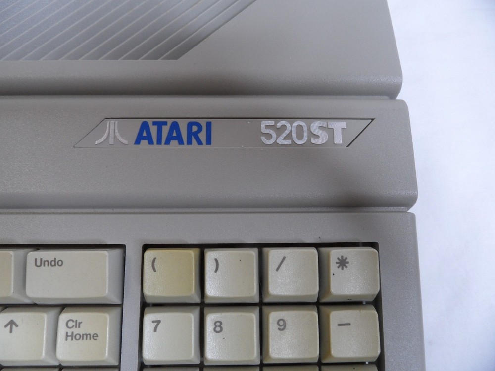 Atari 520ST STM Computer w/ Gotek and Power Supply - Tested & Working!