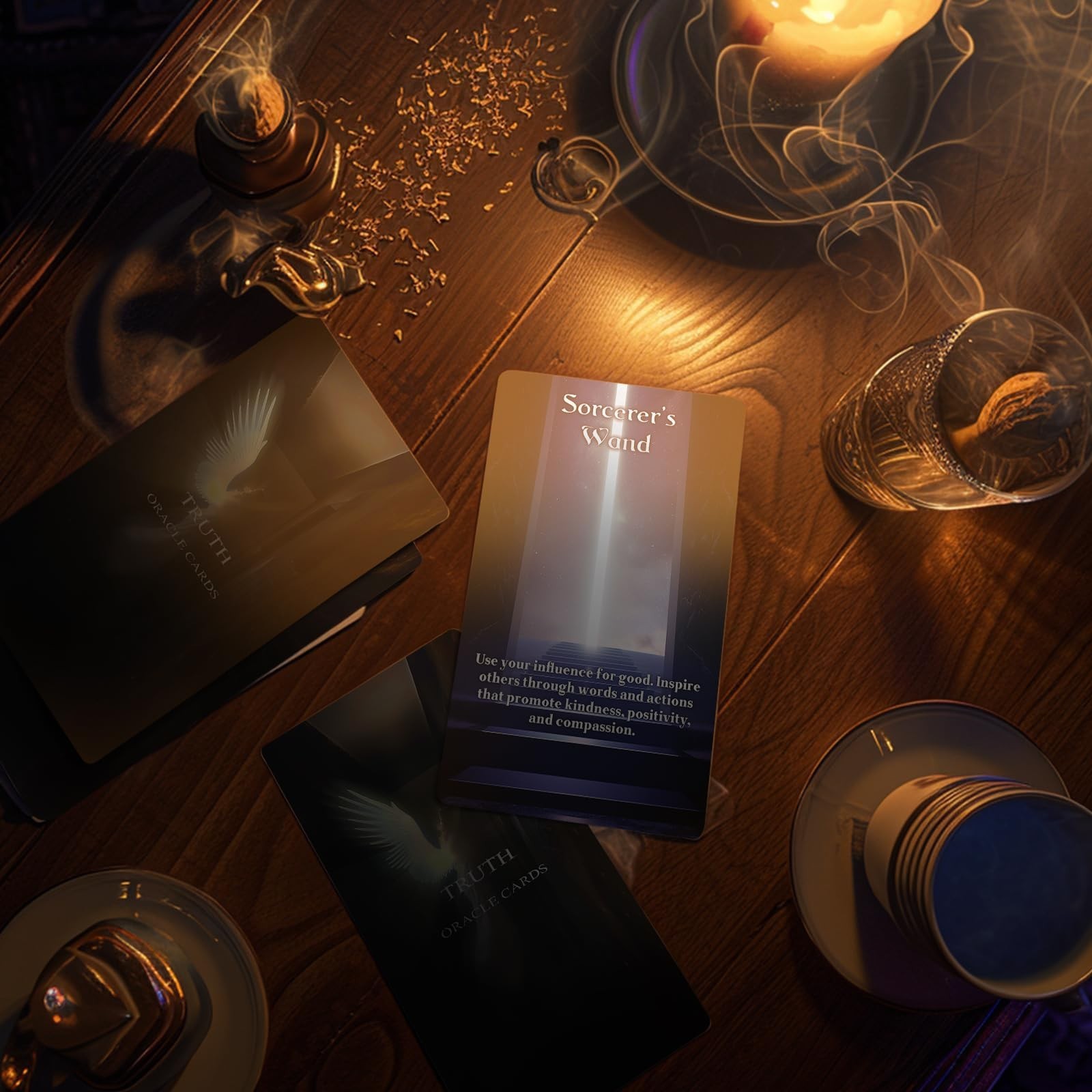 The Truth Oracle Cards, Revealing The Truth Oracle Deck with Meanings on Them...