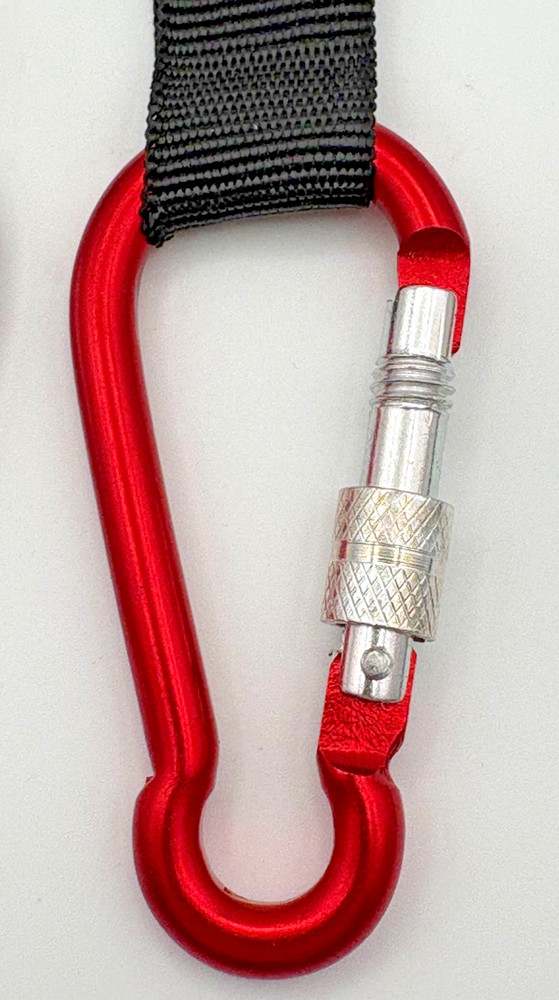 Cabariner Back Pack Clip Keychain with Compass 3 pack