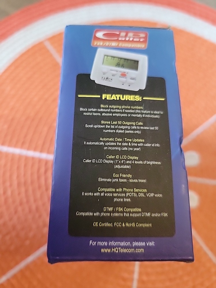 T-Lock Call Blocker - Version 5 (Latest) White