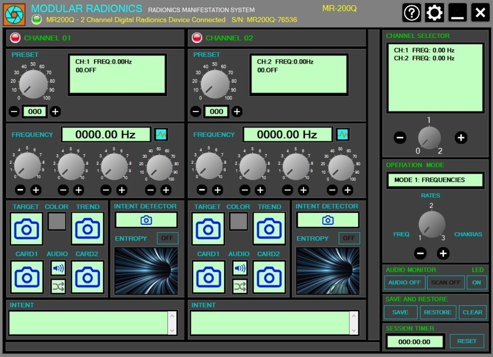 2-Channel Radionics Machine- Creator Edition MR200QC