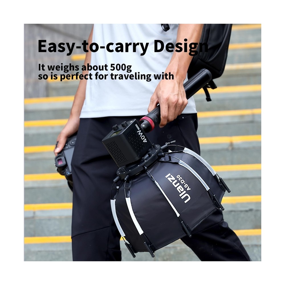 Ulanzi AS-D30 30cm Octagon Softbox Octagonal Speedlite, Studio Flash, Speedli...