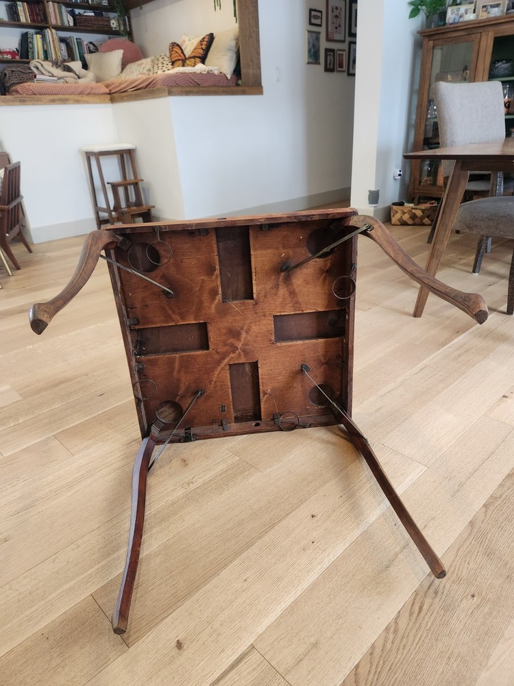 "JAY" Folding Bridge Table Patented M. Ltd. London S.W.I.