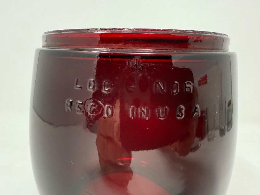 red Dietz D Lite loc nob lantern globe