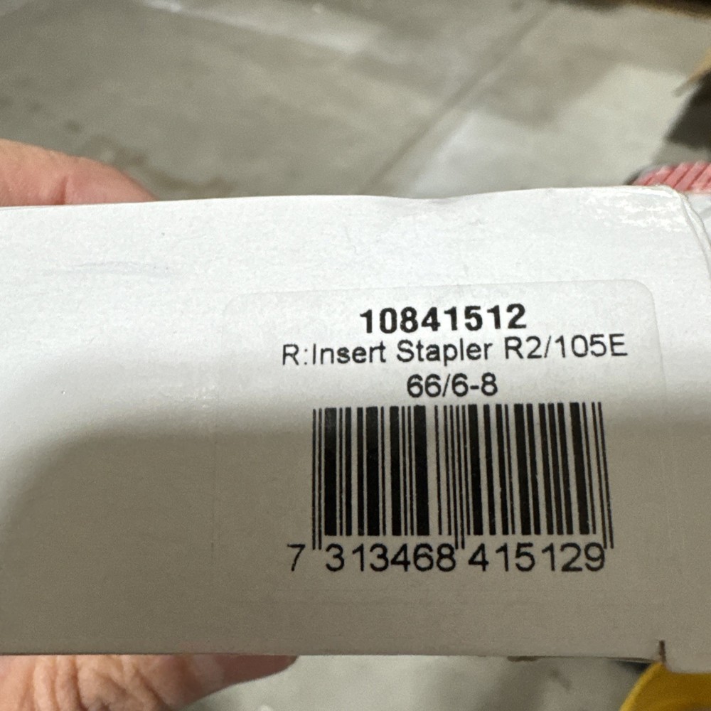 Rapid 10841512 Stapler Insert for 105E Electric Stapler Staple Type 66
